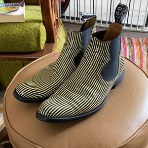 John Fluevog 2900 Hennepin striped shoes